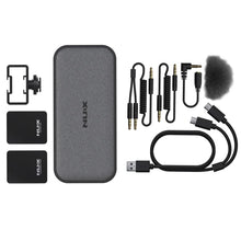 NUX B-10 Vlog Camera Wireless Microphone System for Vlog Shooting, Live broadcasts