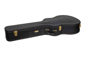 Crossrock CRW-620 DBK Dreadnought Wooden Guitar Case, Black