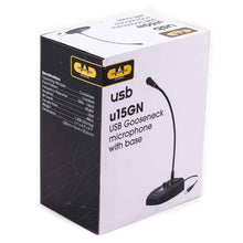 CAD Audio Condenser Microphone, Black (U15GN)