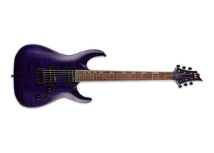 ESP 6 String LTD H-200FM Electric Guitar See Thru Purple H-200FM STP