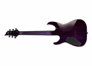 ESP 6 String LTD H-200FM Electric Guitar See Thru Purple H-200FM STP