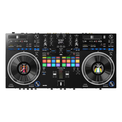 Pioneer DDJ-REV7 Scratch-Style 2-Channel Professional DJ Controller for Serato DJ Pro (Black)