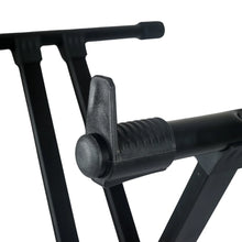 HEBIKUO-QA210C-Double X unwelded Keyboard stand