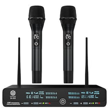 Digimore D-395 HH UHF Wireless Microphone System with Dual Handheld Mics