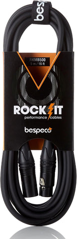 Bespeco Rock-It Series Microphone Cable 5mtrs RKMB500