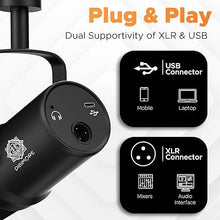 DIGIMORE D-490 Dynamic USB/XLR Podcast Microphone Kit