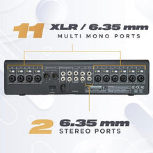 Digimore D-290 12-Channel Live Audio Mixer with DSP & Bluetooth 5.1