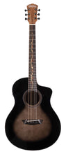 Washburn Bella Tono 6 String Acoustic-Electric Guitar, Right, Gloss Charcoal Burst (Bts9Vcech-D) - Spruce