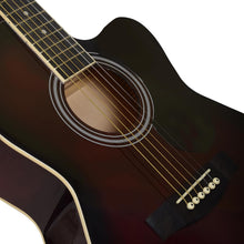 Whyte Audio Fiero Series Acoustic Guitar (Dark Wood)