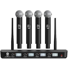 Digimore D-385 4-Channel UHF Wireless Microphone System