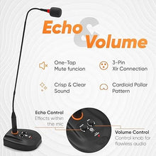 Digimore D-660 Desktop Podium Gooseneck Condenser Microphone