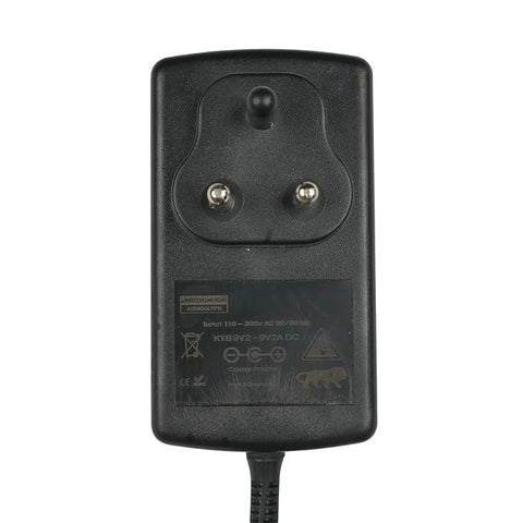 Arowana KYB9V2 Studio Grade Center Positive 9V 2A Power Supply for Keboards, Synthesizers & Preamps