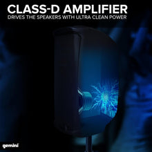 Gemini Sound AS-2110BT - 1000W Dynamic Bluetooth Loudspeaker with TWS, USB/SD Playback & FM Radio - Portable 10 PA System