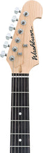 Washburn Sonamaster 6 String Solid-Body Electric Guitar, Right, Transparent Black (SDFTB)