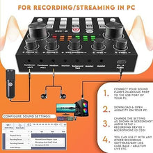 Digimore D-432 Dual Condenser Microphone Kit for Singing with V8 Sound Card