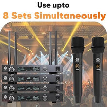 Digimore D-390 UHF Wireless Microphone System with Dual Handheld Mics