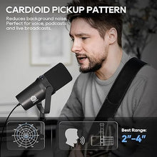 DIGIMORE D-490 Dynamic USB/XLR Podcast Microphone Kit