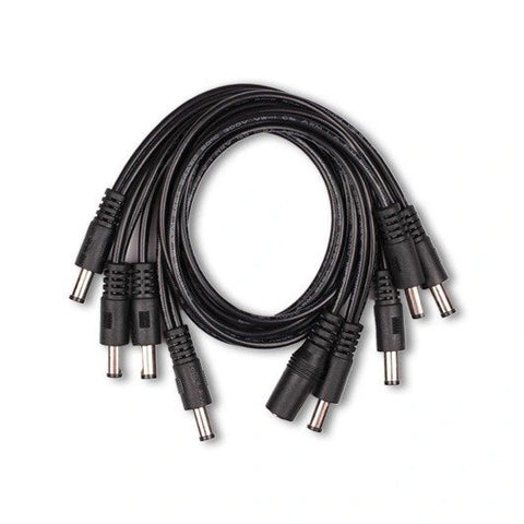 Mooer PDC-8S 5-Way Straight Angled Power Cable