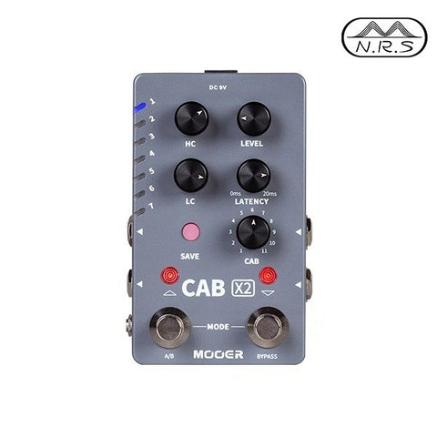 Mooer CAB X2 Stereo Cabinet Simulation Effect Pedal