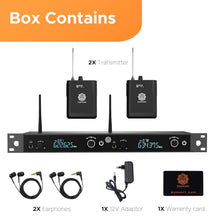 Digimore D-860 UHF 2-Channel Wireless In-Ear Monitor System