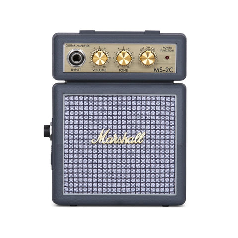 Marshall MS-2C Micro Guitar Amplifier, Black