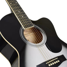 Whyte Audio Fiero Series Acoustic Guitar (Transparent Black)
