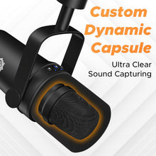 DIGIMORE D-490 Dynamic USB/XLR Podcast Microphone Kit