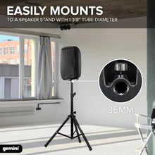 Gemini Sound AS-2110BT - 1000W Dynamic Bluetooth Loudspeaker with TWS, USB/SD Playback & FM Radio - Portable 10 PA System