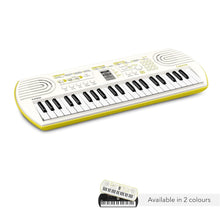 Casiotone Mini Keyboard SA-80 with Piano tones, White (44 Keys)