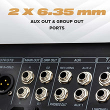 Digimore D-290 12-Channel Live Audio Mixer with DSP & Bluetooth 5.1