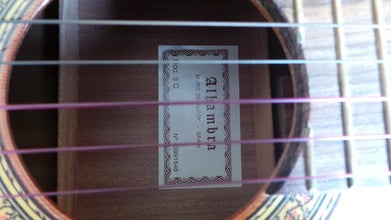 Alhambra 3C Cedro Classical Guitar, Left Handed Cut Away