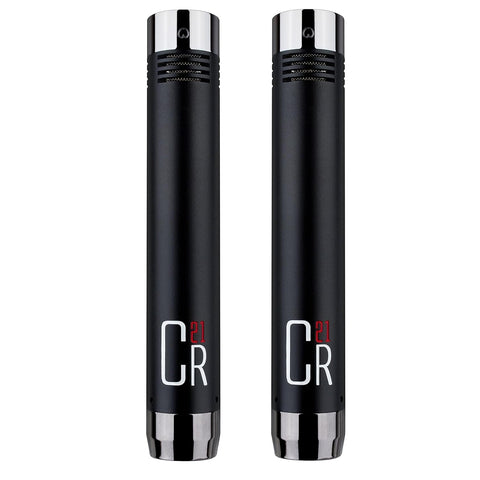 MXL CR21 Small-diaphragm Instrument Microphones with Transformless Preamp, Pair