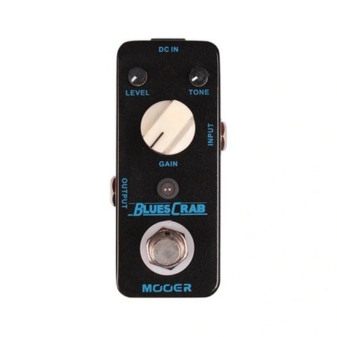 Mooer Blues Crab Overdrive Guitar Pedal