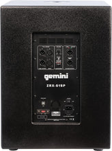 Gemini ZRX Series ZRX-S15P 15-inch Professional Powered Subwoofer with 1,200 Watts Continuous Class D Digital Power