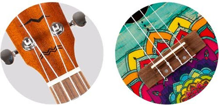 Flight, 4-String Mansion Concert Ukulele, AUC-33