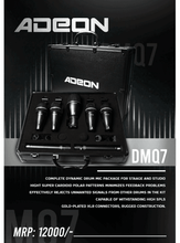 Adeon DMQ7 Drum Microphone Kit