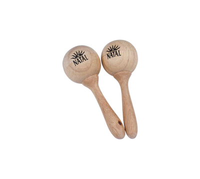 Natal BWM-MINI Maracas Mini Wood Shaker Pair