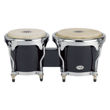 Natal NFU67B-HC Natural Wood Bongos Chrome Hardware, Black Gloss