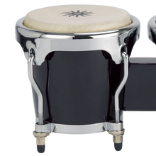 Natal NFU67B-HC Natural Wood Bongos Chrome Hardware, Black Gloss