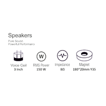 Digimore DH-890F Speakers