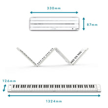 Blackstar Carry-on Folding Piano 88 Touch - White