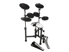 Carlsbro CSD130 - Compact Electronic Drum Kit - Black