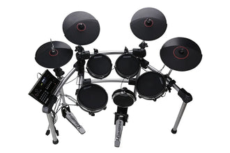 Carlsbro CS D600 9 Piece Electronic Mesh Head Drum Kit - Black