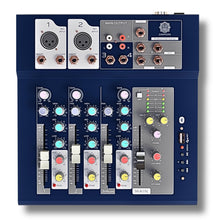 Digimore D-250 4-Channel Professional Audio Mixer with USB & DSP
