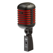 Eikon Audio DM55V2RDBK “VINTAGE” Professional Vocal Dynamic Microphone – Satin Black And Red