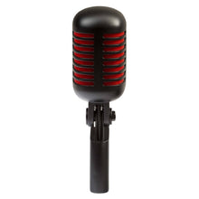 Eikon Audio DM55V2RDBK “VINTAGE” Professional Vocal Dynamic Microphone – Satin Black And Red
