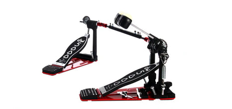DW 5000 Series Accelerator Single Chain, Narrow Footbard Double Bass Drum Pedal, Bag