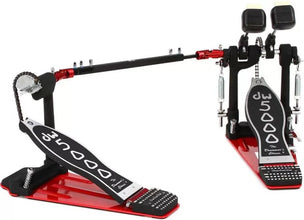 DW 5000 Series Accelerator Single Chain, Narrow Footbard Double Bass Drum Pedal, Bag