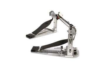 DW MFG Series Machined Chain Drive Double Pedal w/ Bag, Black Edition