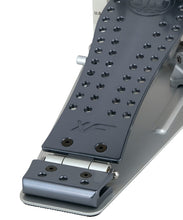 MFG Series Machined Chain Drive Double Bass Drum Pedal with Extended Footboard